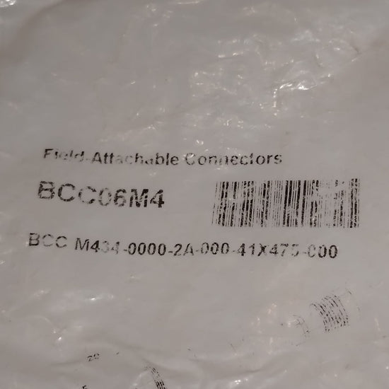 BALLUFF BCC06M4 BCC M434 0000-2A-000-41X475-000 Conector