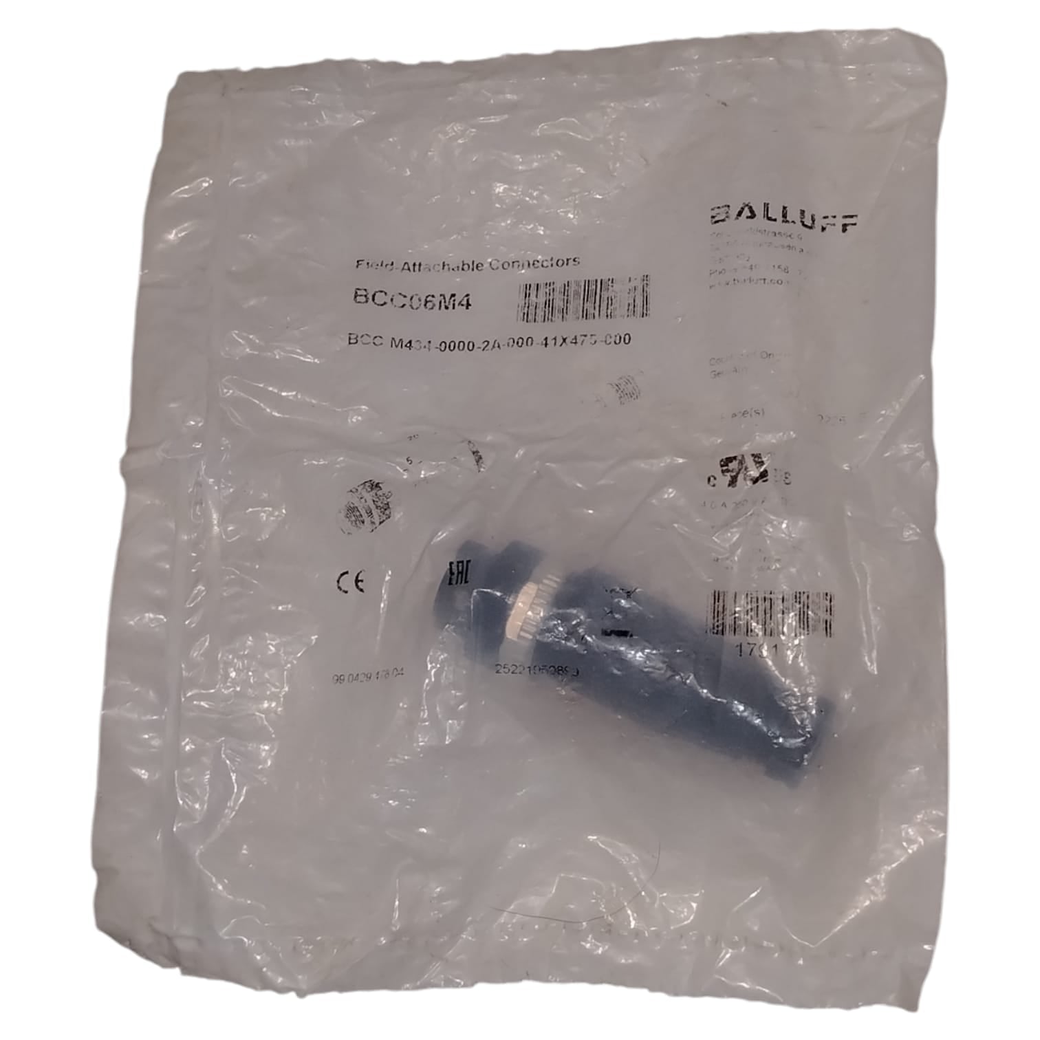 BALLUFF BCC06M4 BCC M434 0000-2A-000-41X475-000 Conector