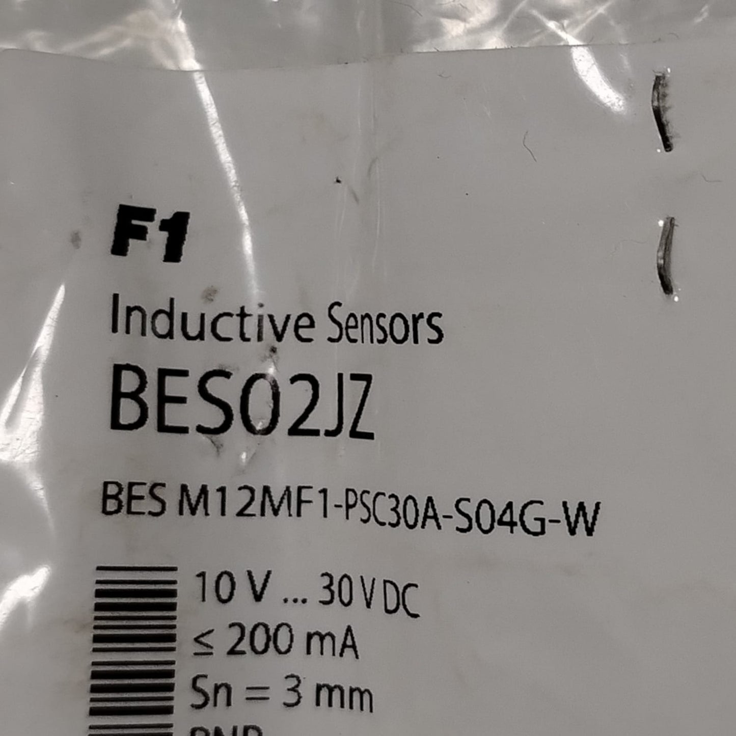 BALLUFF BES02JZ Sensor inductivo