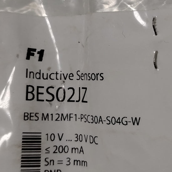 BALLUFF BES02JZ Sensor inductivo