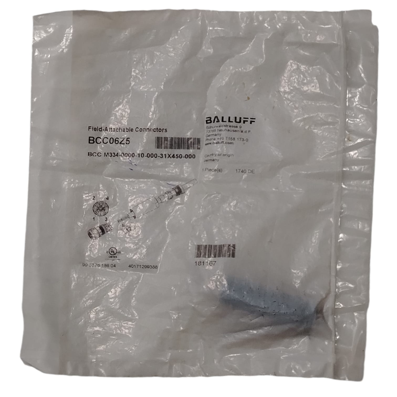 BALLUFF Bcc06z5 Conector