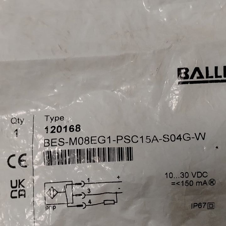 BALLUFF BES-M08EG1-PSC15A-S04G-W Sensor inductivo