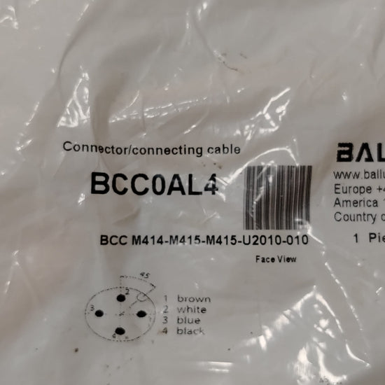 BALLUFF BCC0AL4 Cable de conexión