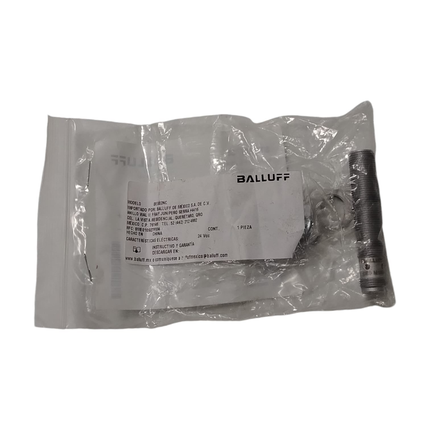BALLUFF BES02NC Sensor inductivo