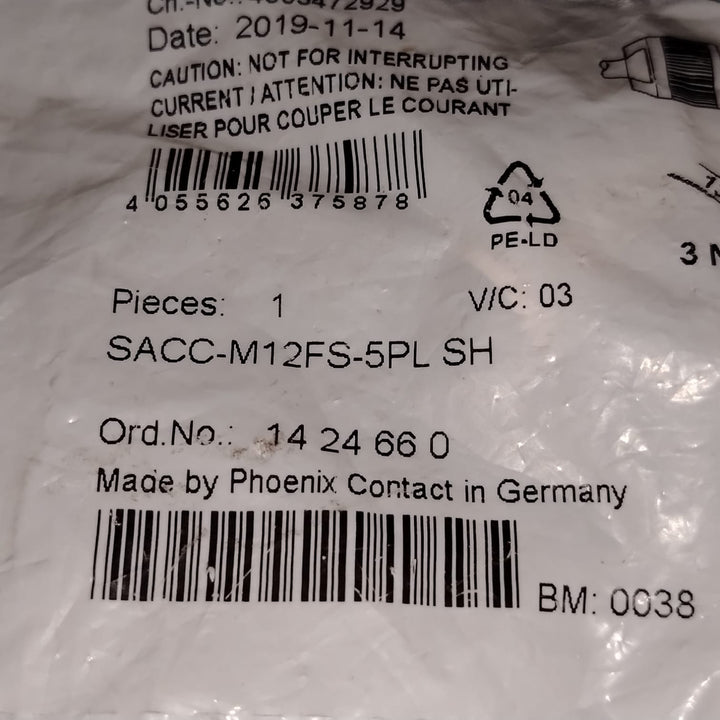 PHOENIX CONTACT SACC-M12FS-5PL SH Conector