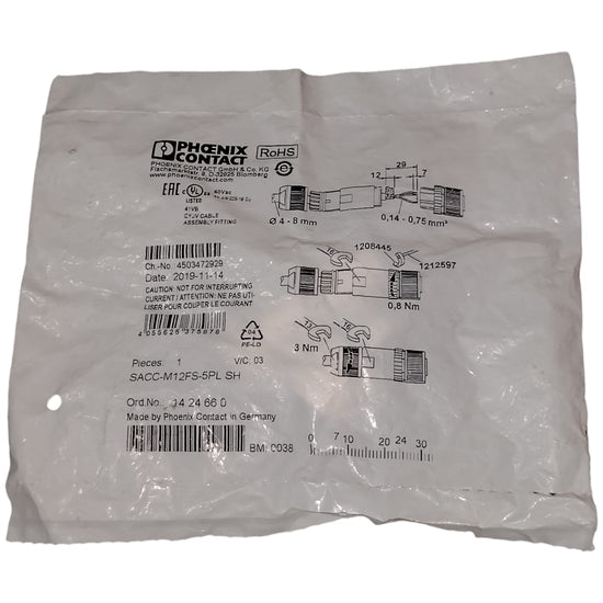 PHOENIX CONTACT SACC-M12FS-5PL SH Conector
