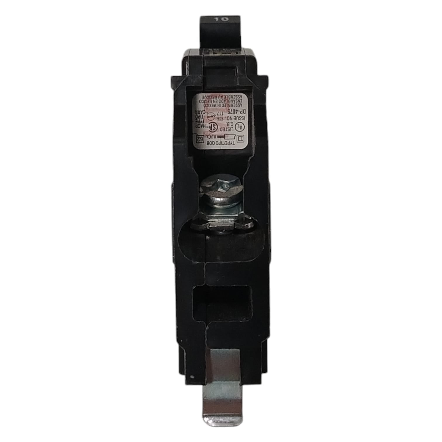 SCHNEIDER ELECTRIC	QOB110 Square D 10a Interruptor termomagnético