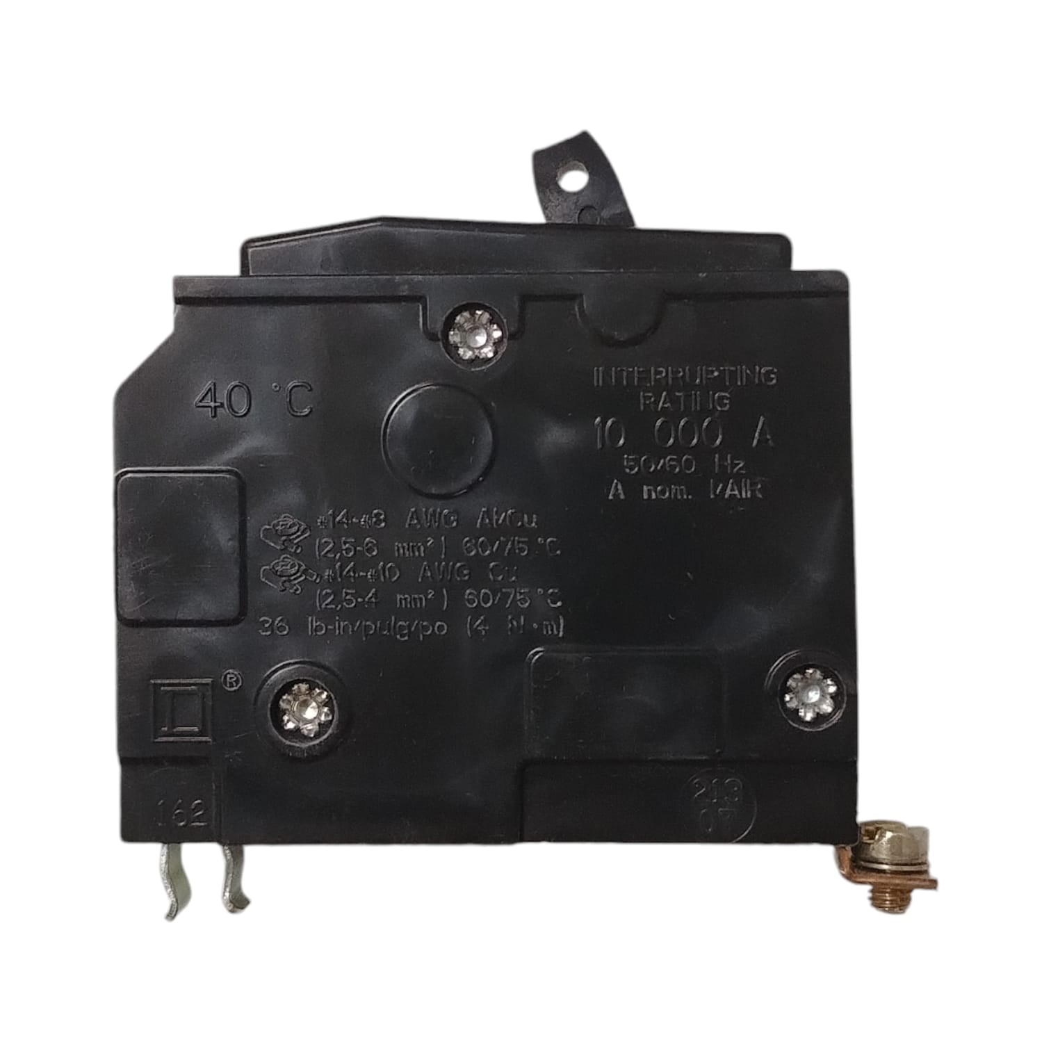 SCHNEIDER ELECTRIC	QOB110 Square D 10a Interruptor termomagnético
