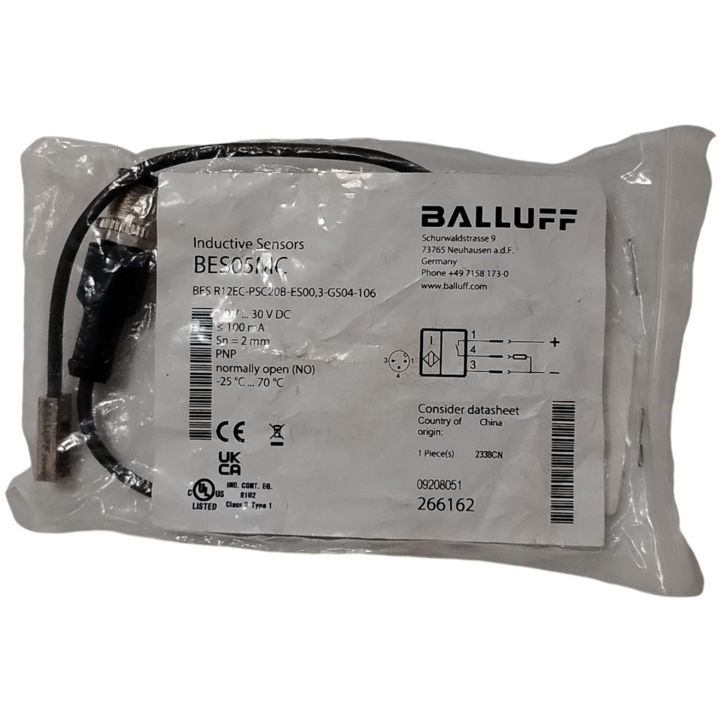 BALLUFF BES05MC Sensor de proximidad