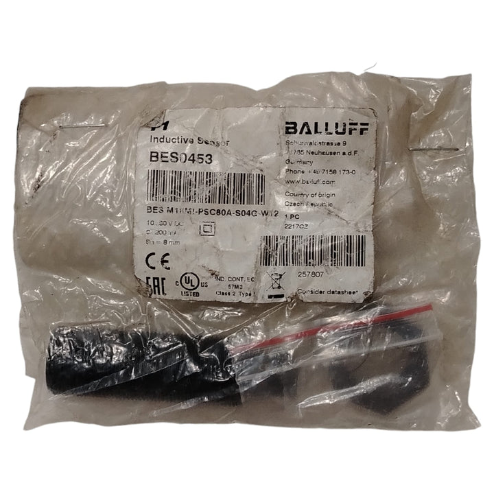 BALLUFF BES0453 Sensor inductivo