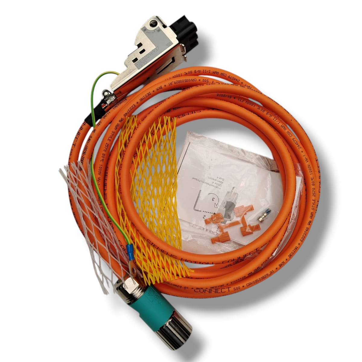 Cable De Alimentacion Siemens 6fx8002-5cs01-1aj0 Conector