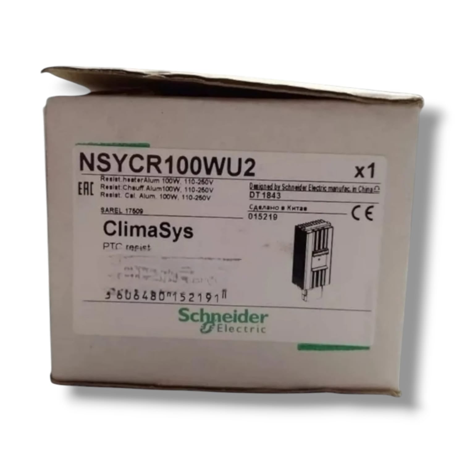SCHNEIDER ELECTRIC NSYCR100WU2 RESISTENCIA CALEFACTORA