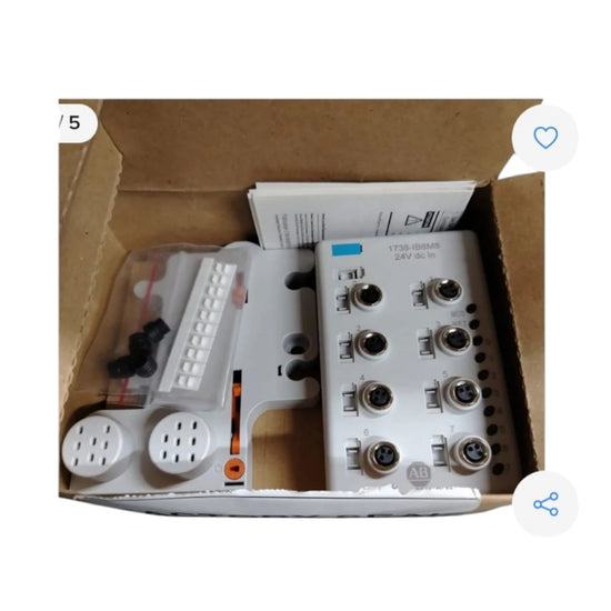 Allen Bradley 1738-ib8m8 Ser A MÓDULO DE ENTRADA
