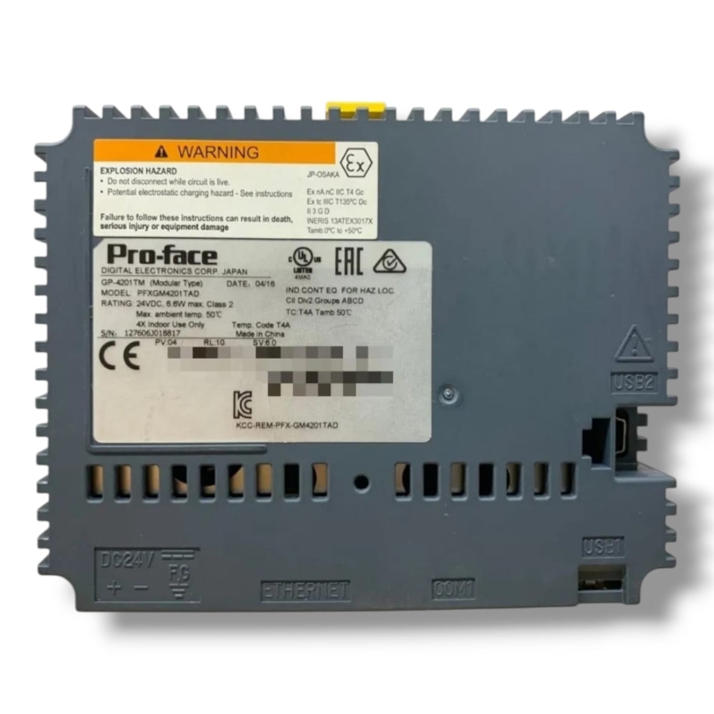 SCHNEIDER ELECTRIC PRO- FACE PFXGM4201TAD PANTALLA