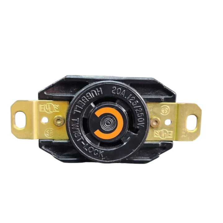 Hubbell Twist Lock 20a Contacto De Seguridad
