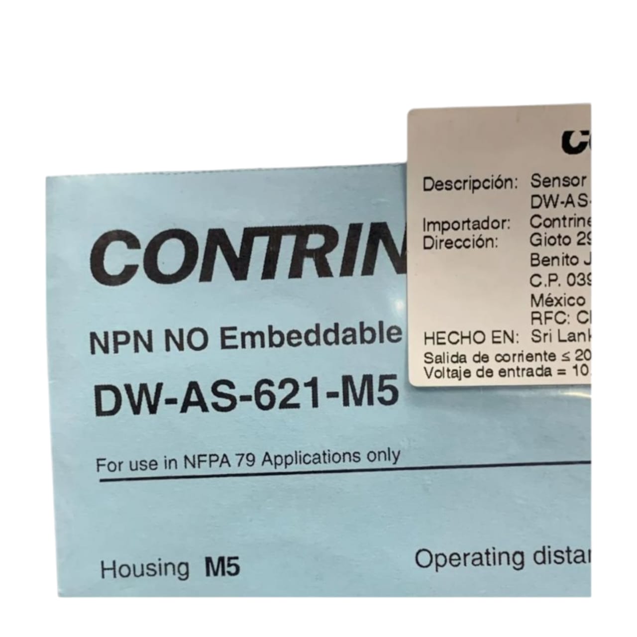 Contrinex Dw-as-621-m5 SENSOR