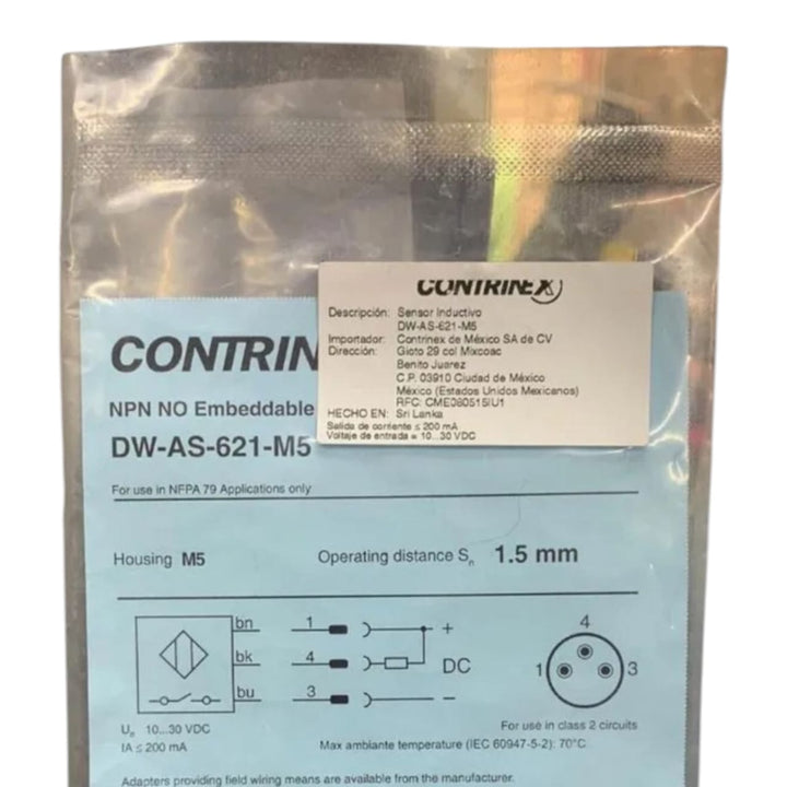 Contrinex Dw-as-621-m5 SENSOR