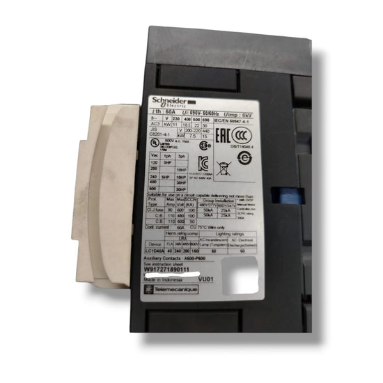 SCHNEIDER ELECTRIC LC1D40A contactor