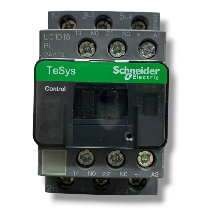 SCHNEIDER ELECTRIC LC1D18BL 24V DC CONTACTOR ELECTROMAGNETICO