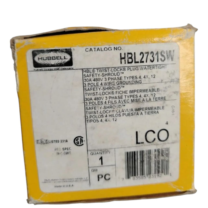 Hubbell Hbl2731sw CONECTOR