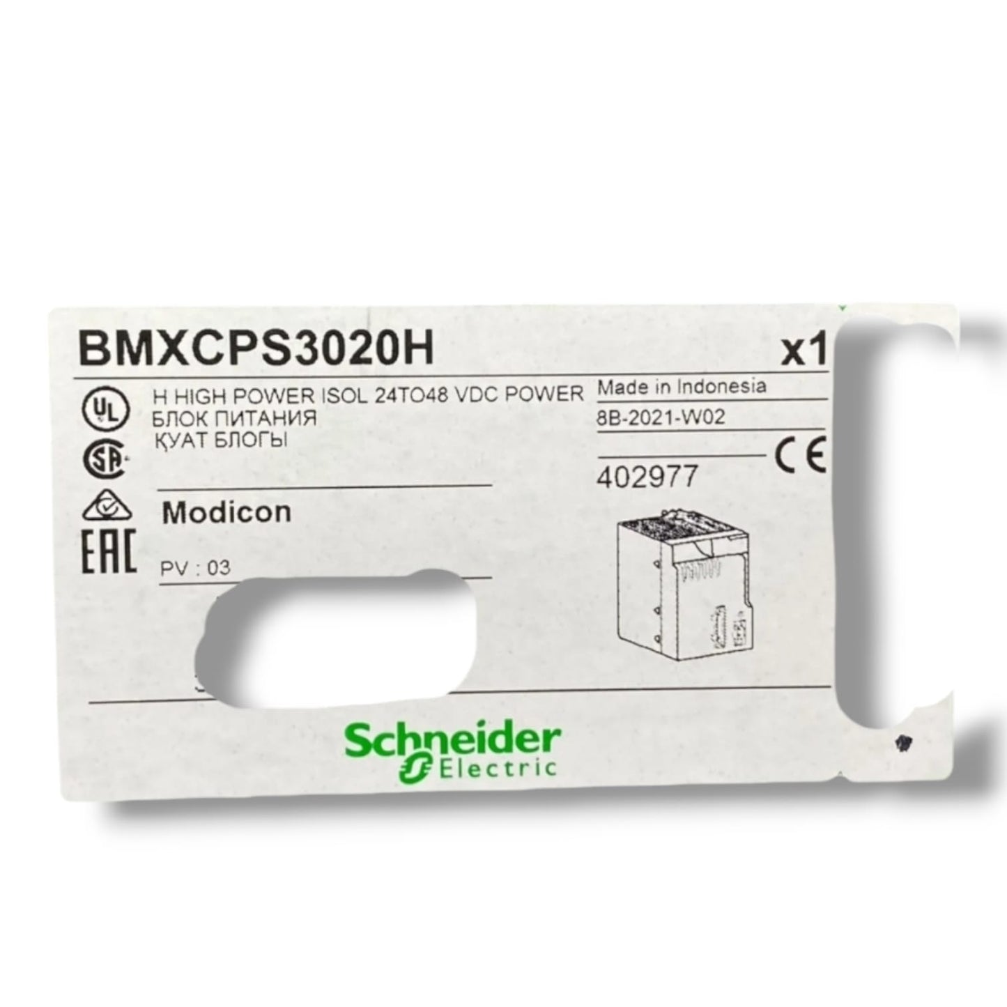 SCHNEIDER ELECTRIC BMXCPS3020H FUENTE DE ALIMENTACION