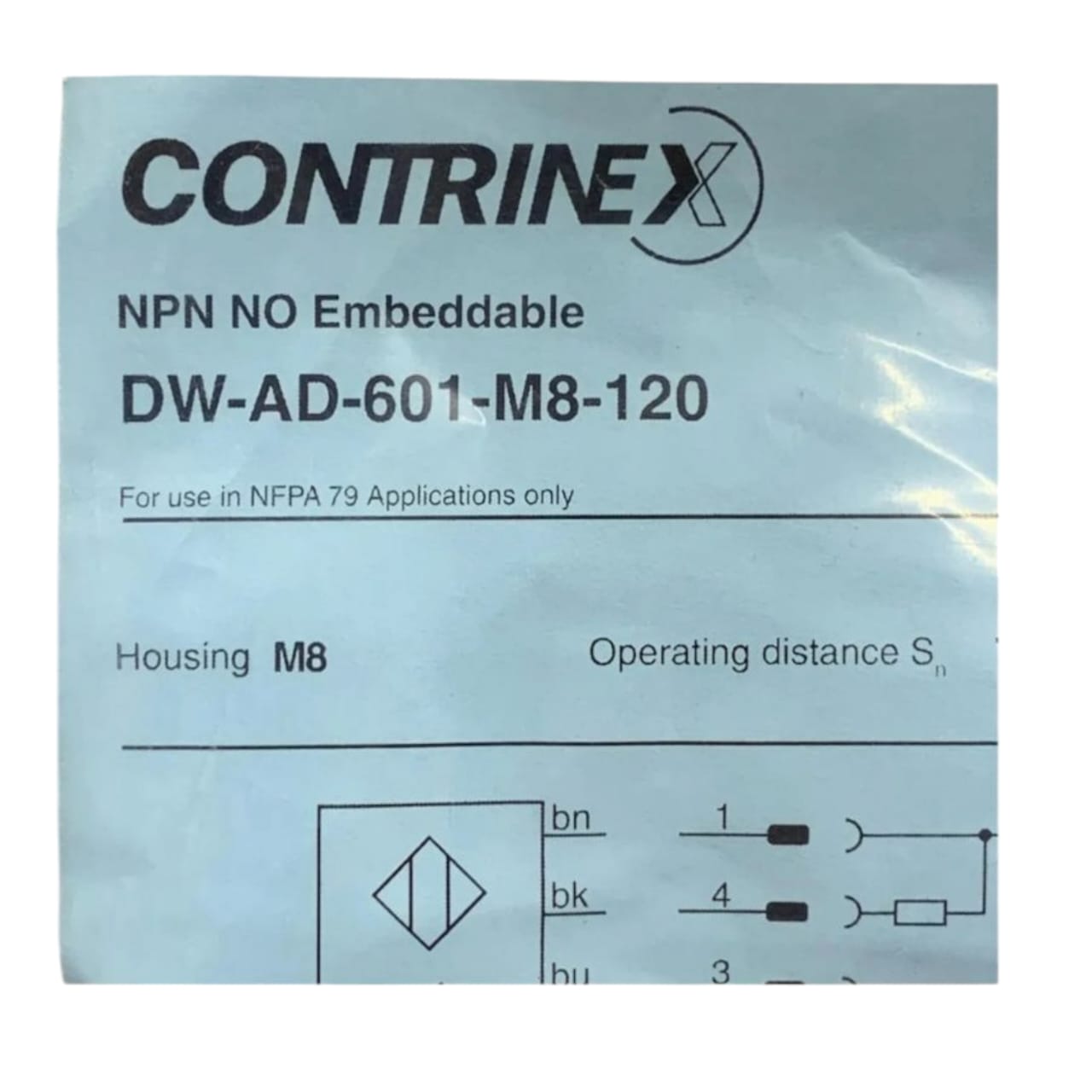 Contrinex Dw-ad-601-m8-120 SENSOR