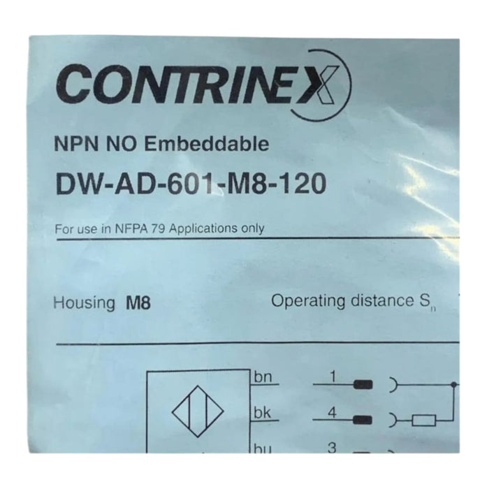 Contrinex Dw-ad-601-m8-120 SENSOR