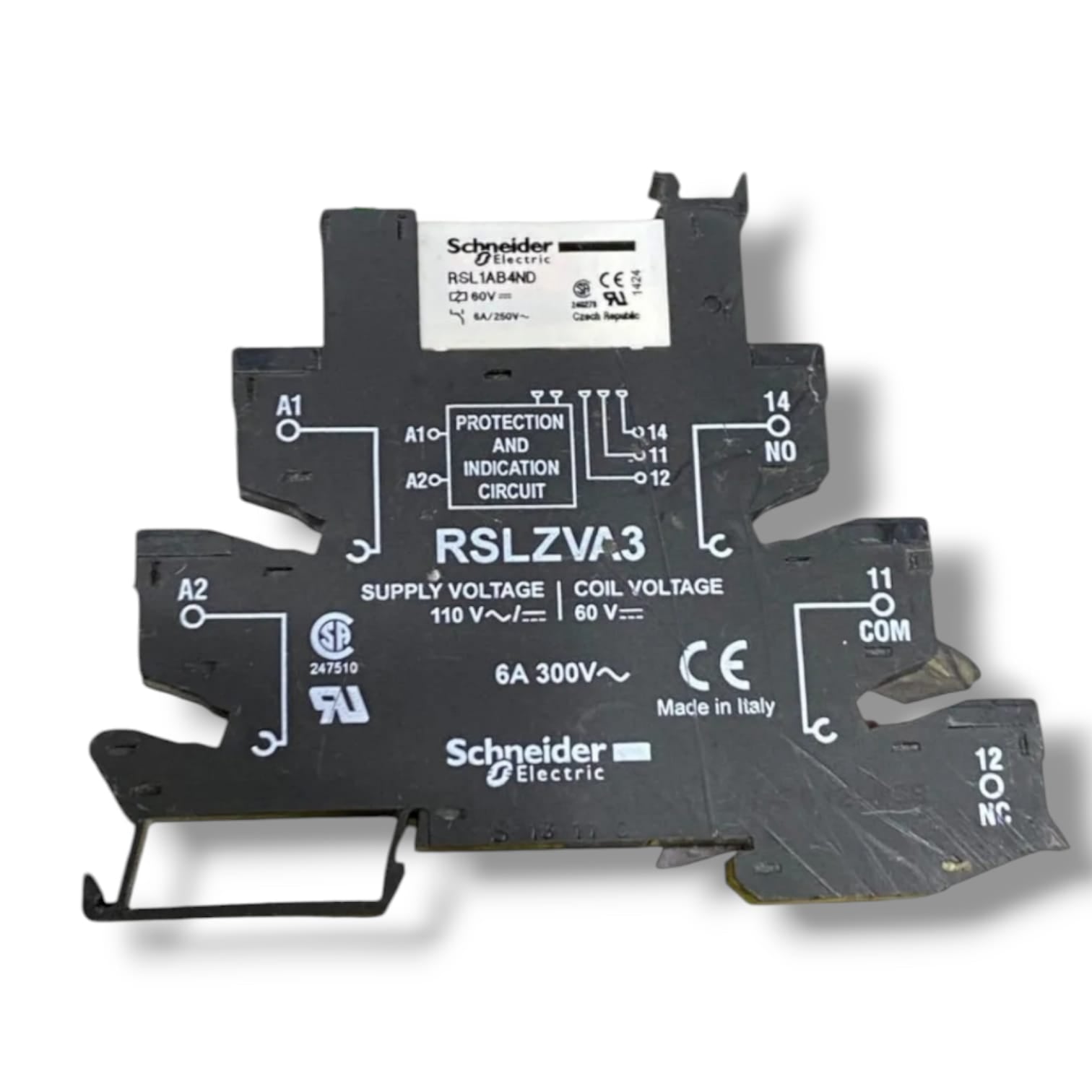 SCHNEIDER ELECTRIC RSLZVA3/RSLAB4ND RELE