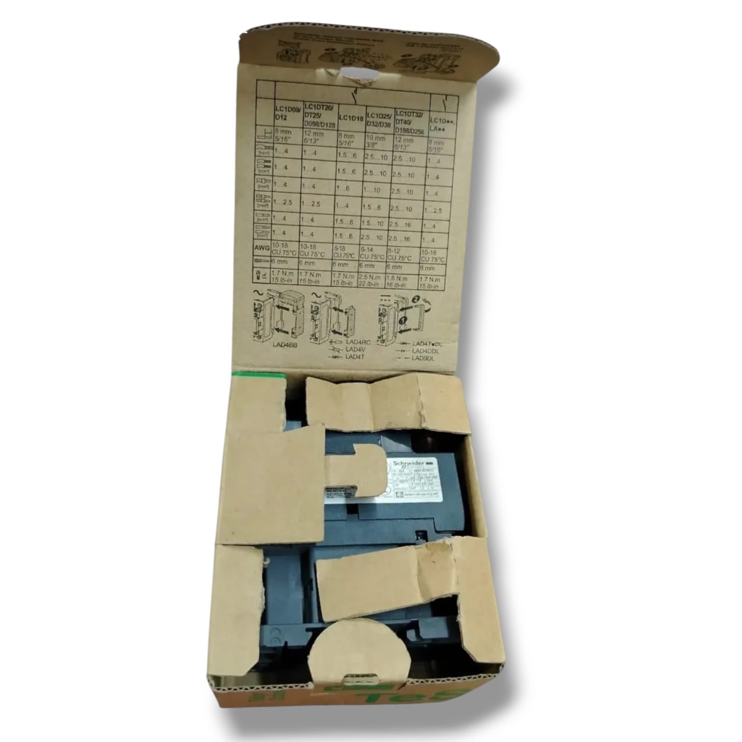 SCHNEIDER ELECTRIC LC1D32F7 CONTACTOR