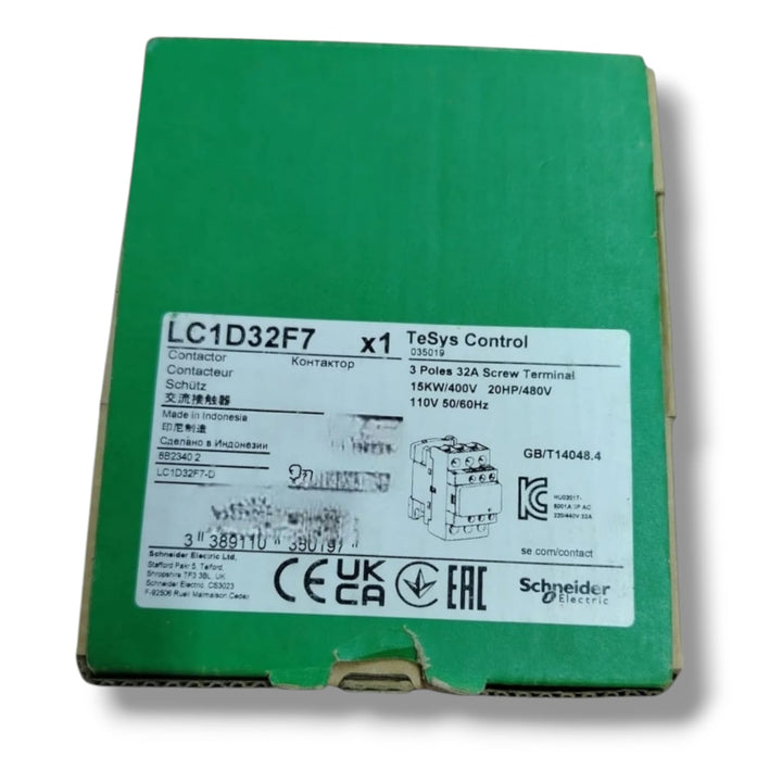 SCHNEIDER ELECTRIC LC1D32F7 CONTACTOR