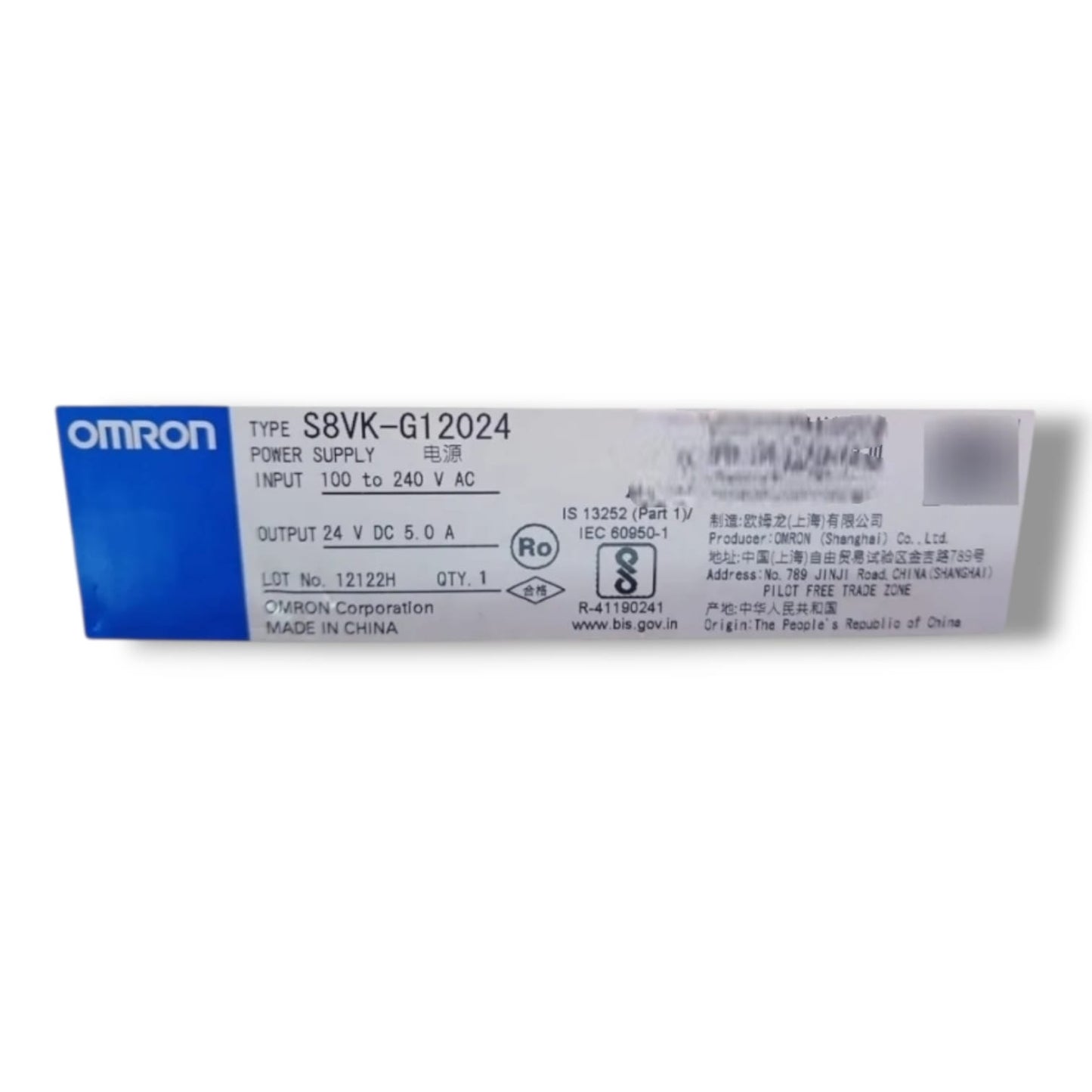 Omron S8vk-g12024 Fuente De Alimentación