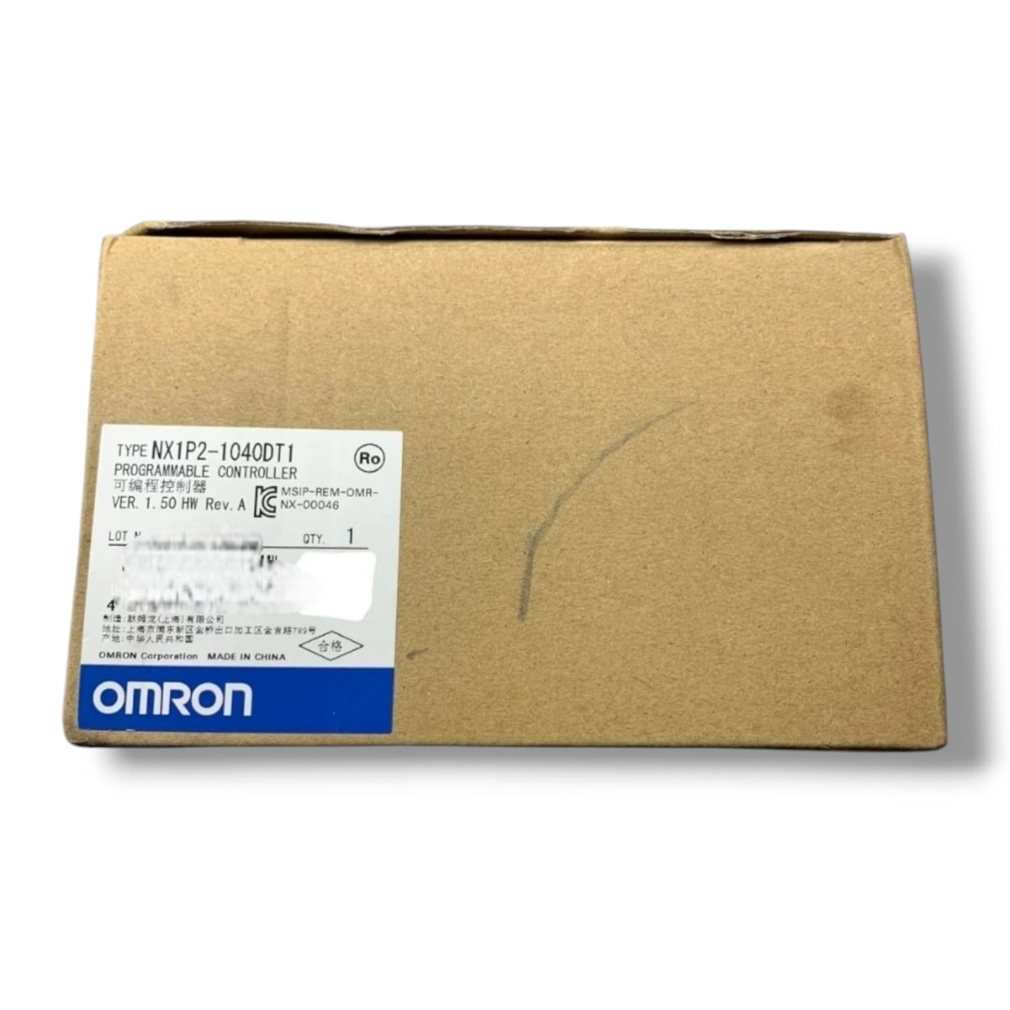 OMRON NX1P2-1040DT1 PLC