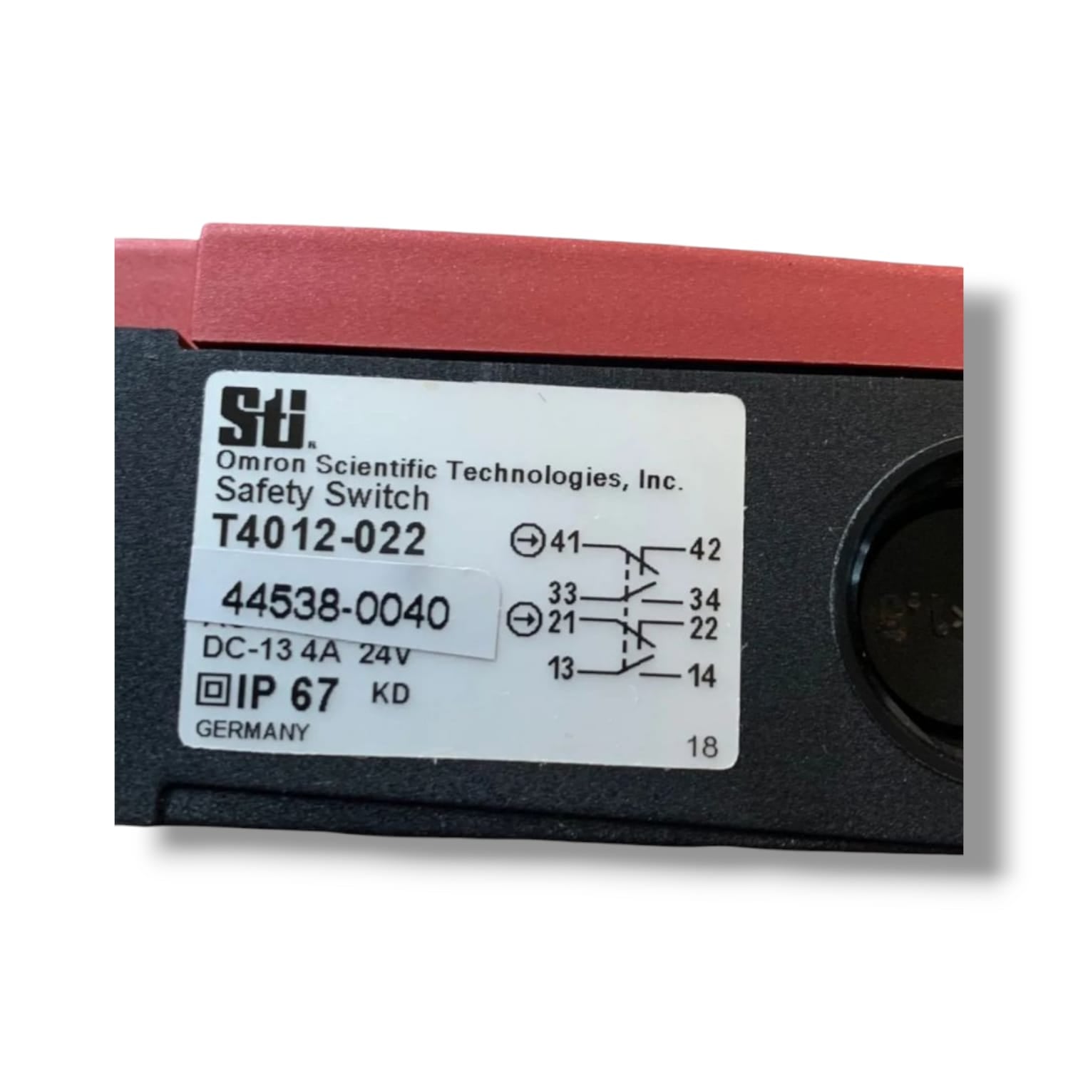 STI 44538-0040 INTERRUPTOR DE SEGURIDAD
