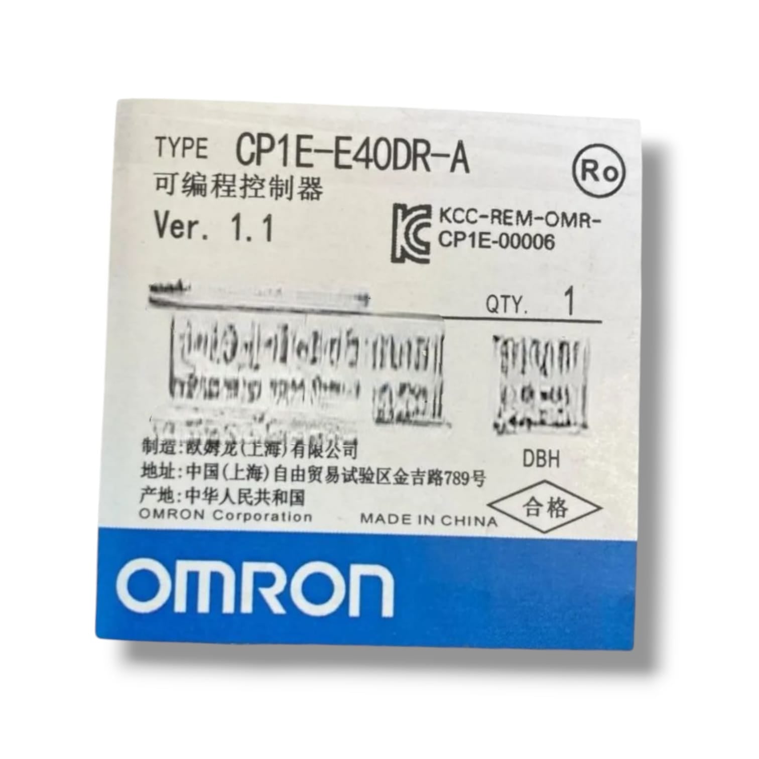 Omron CP1E-E40DR-A CONTROLADOR LOGICO