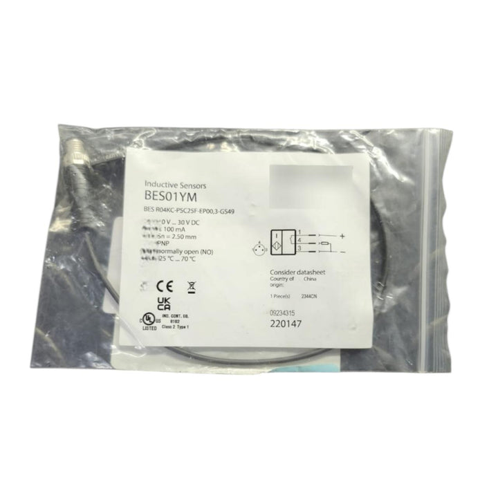 Balluff Bes01ym sensor de proximidad inductivo
