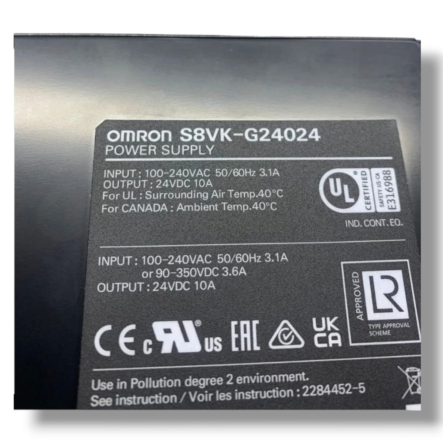 OMRON S8VK-G2404 FUENTE DE ALIMENTACION
