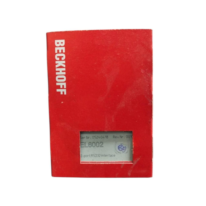 Beckhoff El6002 terminal de comunicación EtherCAT