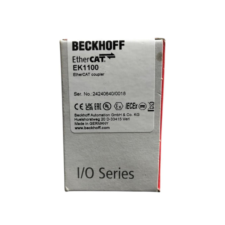 Beckhoff Ek1100 acoplador EtherCAT
