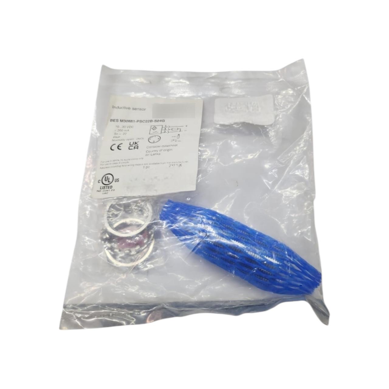Balluff Bes M30mg1-psc40f-s04g sensor de proximidad inductivo