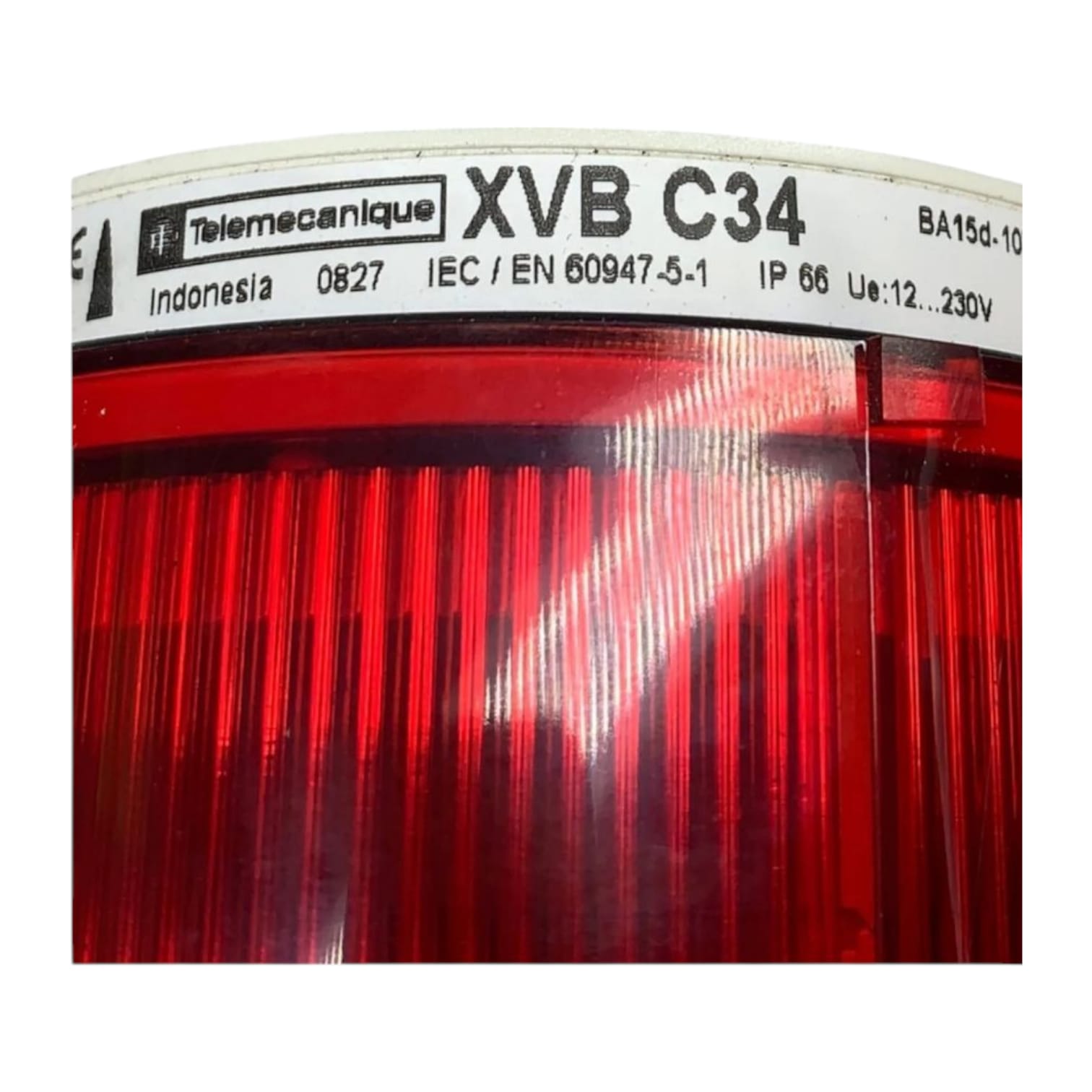 TELEMECANIQUE BALIZA ROJA XVB C34