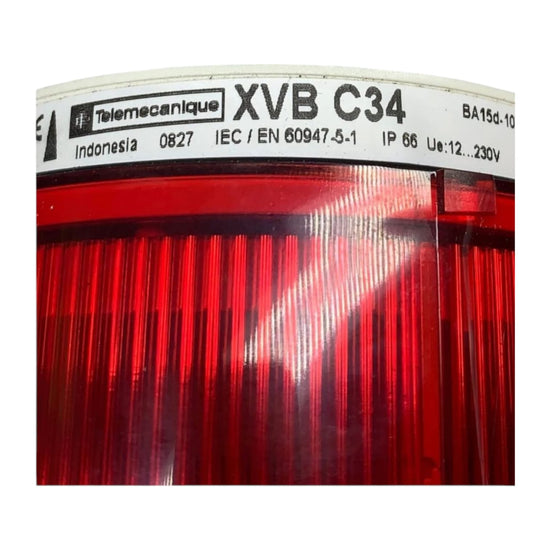 TELEMECANIQUE BALIZA ROJA XVB C34