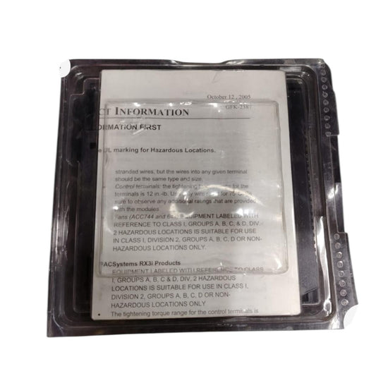 Fanuc Ic693mdl645h módulo de entrada digital