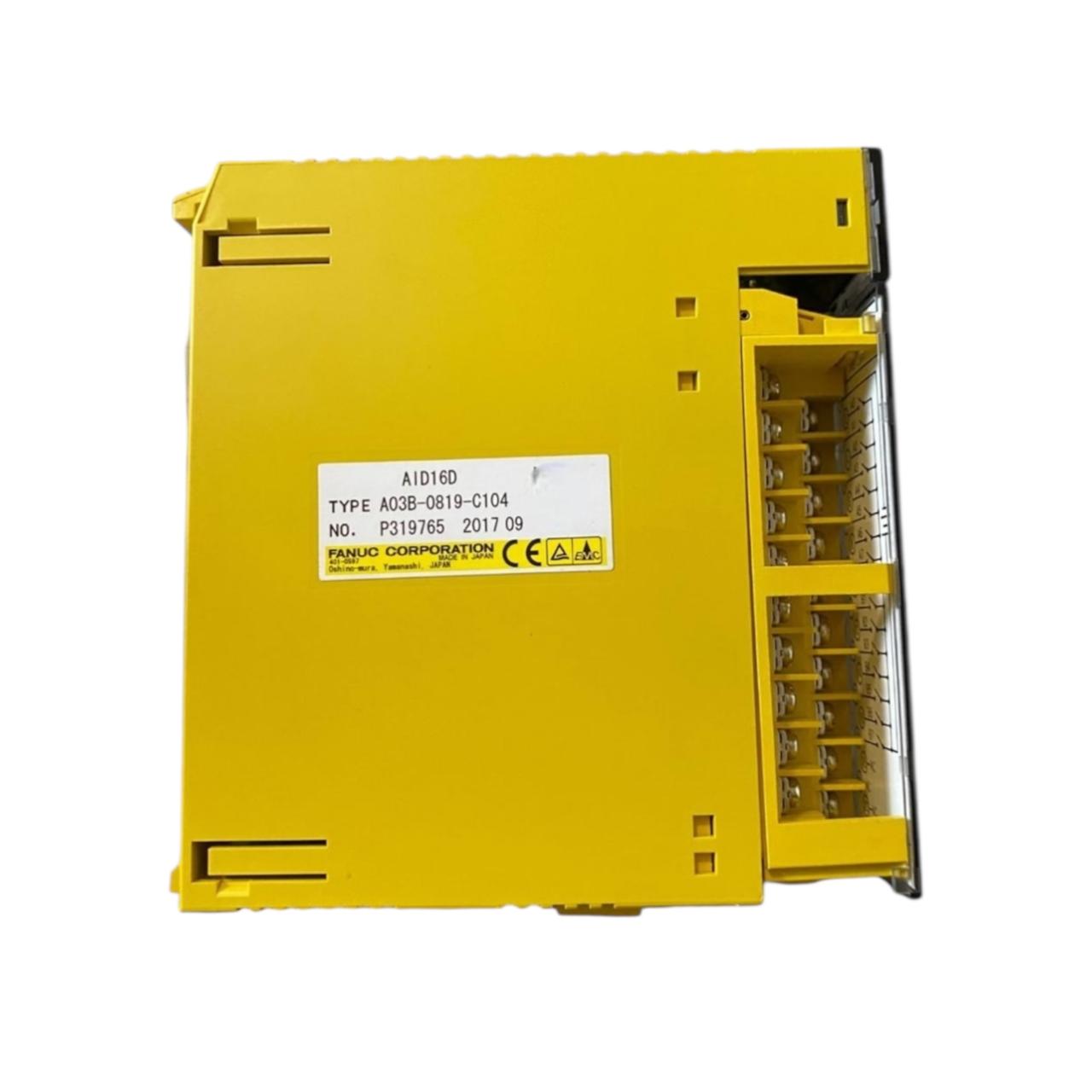 Fanuc A03b-0819-c104 módulo de entrada digital