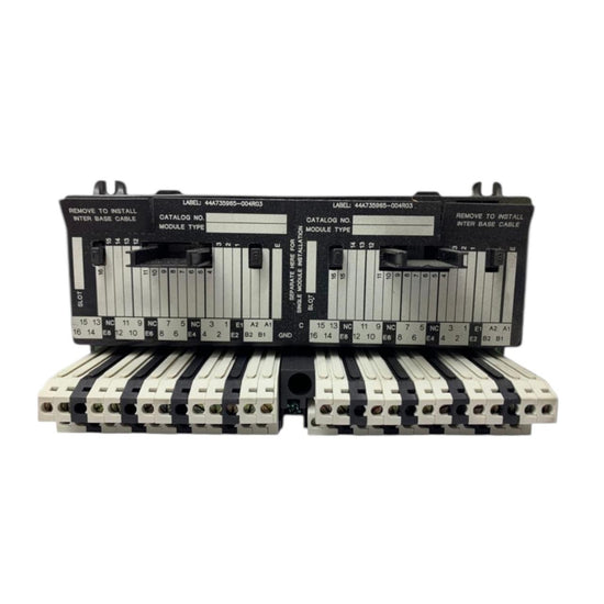 Fanuc Ic670chs102a bloque de terminales