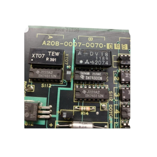 Fanuc A20b-0007-0070-08b tarjeta de circuito