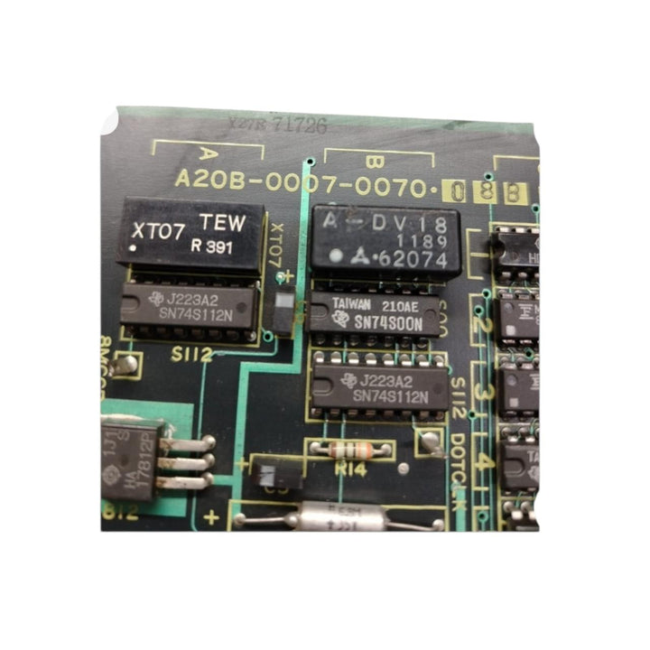 Fanuc A20b-0007-0070-08b tarjeta de circuito