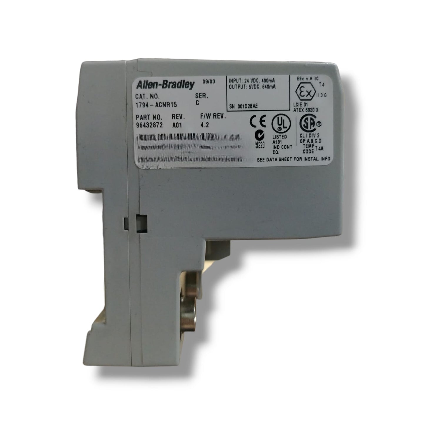 ALLEN BRADLEY 1794-ACNR15 SER C