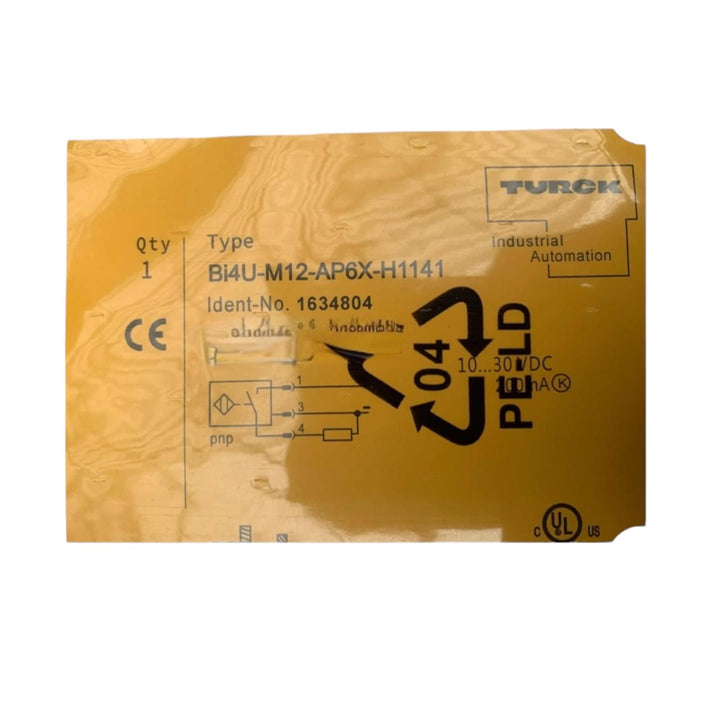 Turck Bi4u-m12-ap6x-h1141 sensor de proximidad inductivo