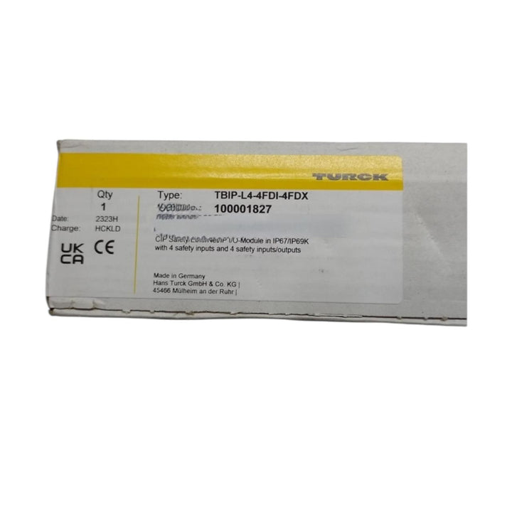 Turck Tbip-l4-4fdi-4fdx módulo de E/S digital seguro