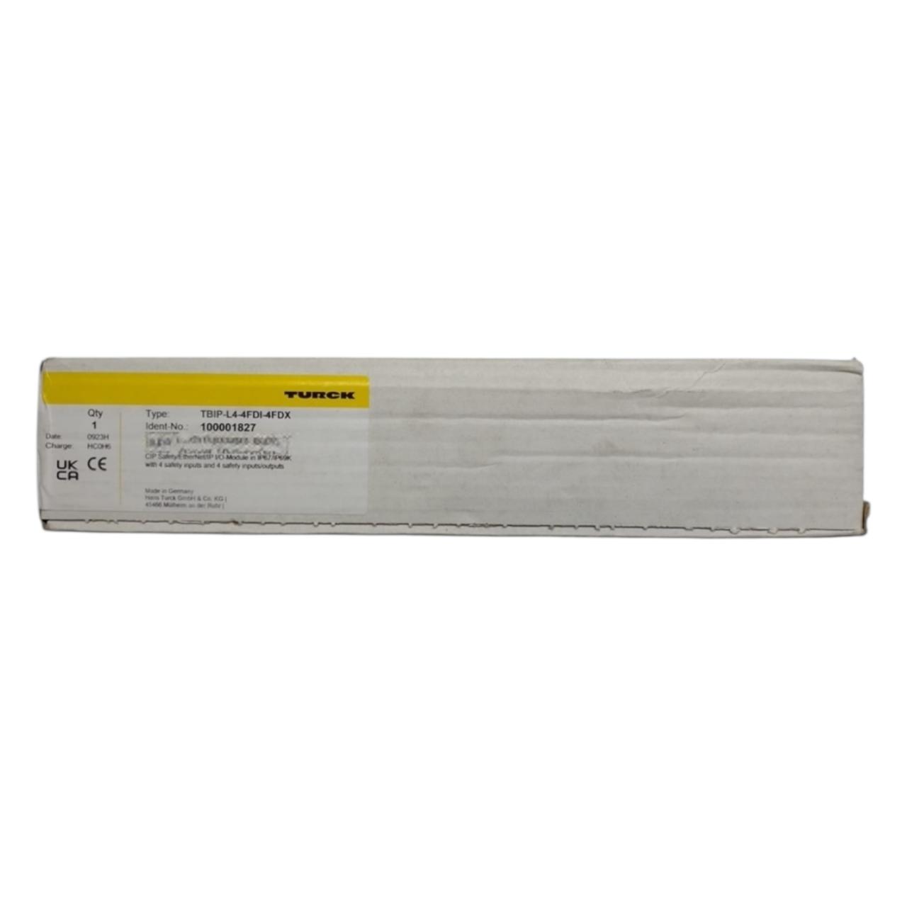 Turck Tbip-l4-4fdi-4fdx módulo de E/S digital seguro